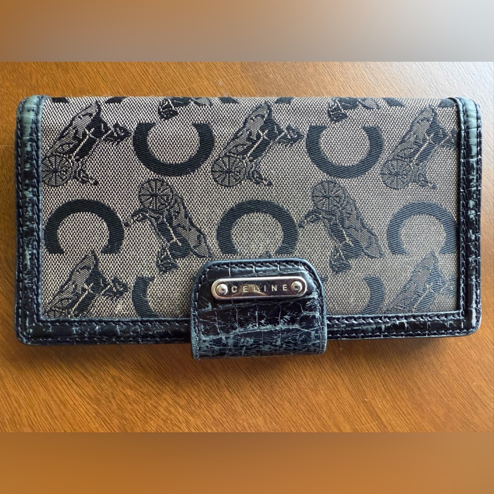 Vintage Celine Brown Wallet